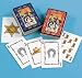 COWBOY print PLAYING CARDS SET game decks blue red