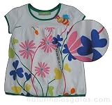 Agatha Ruiz de la Prada Clothing - Agatha Ruiz de la Prada White Print Cotton Top