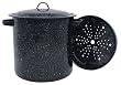 Graniteware 6257-9 15-1/2-Quart Tamale Pot with Steamer Insert