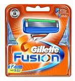 Gillette - 80201243 - Fusion - Pack de 12 Lames
