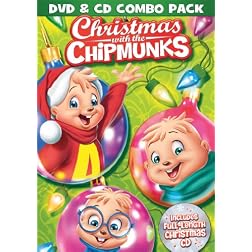 Christmas with the Chipmunks DVD & CD Combo Pack