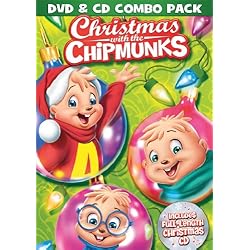 Christmas with the Chipmunks DVD & CD Combo Pack