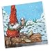 Gnome Alone - Holiday Napkins