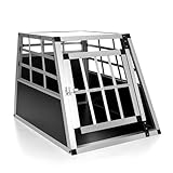 Happypet� DGTC03 Hundetransportbox 69 x 54 x 50,5 cm aus Aluminium
