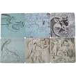 Themed Coaster Set: Set of 6 Coasters Picasso Guernica