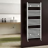 Heated Chrome Bathroom Towel Rail Radiator 1150x600mm Picture