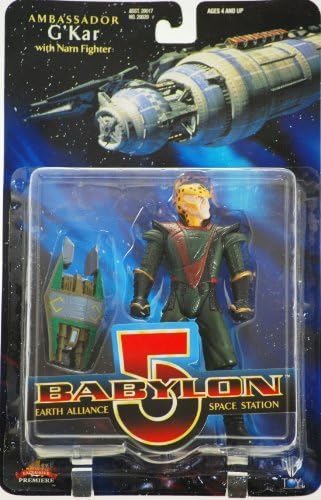Babylon 5 Ambassador G'Kar w/ Narn Fighter Variant Action Figure by Babylon 5