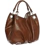 Large ''Brianna'' Bucket Bag By Vitalio - Black, Brown or Red