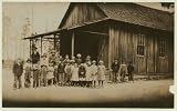 Photo The Browning school near Dublin. Small number of pupils very poorly housed. Location: Dublin vicinity,