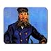 Portrait of the Postman Joseph Roulin By Vincent Van Gogh Mouse Pad