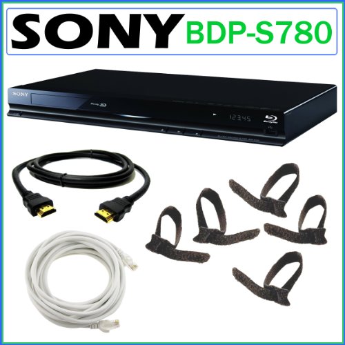 Best Buy Sony BDP-S780 3D Blu-Ray Disc Player with Built-in Wi-Fi + Accessory Kit