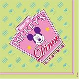 Eigenschaften United Labels 0110388 / United Labels 0110388 - Best of Mickey-Mickey's Diner Papier Servietten 20 Stück 33 x 33 cm