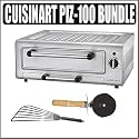 Cuisinart PIZ-100 Pizza Oven Stainless Steel + Accessory Bundle