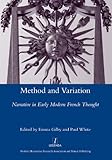 Method and variation : narrative in early modern French thought