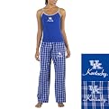 College Pant & Tank PJ Set - Kentucky Royal