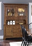 Treasures Oak Buffet With Hutch - Liberty Furniture