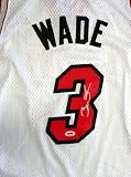 Dwyane Wade Autographed Miami Heat Swingman Jersey PSA/DNA