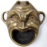 Vintage Brass Demon Snuff Dispenser Devil Bottle Opener
