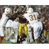 Steiner Sports NFL Aaron Ross University of Texas Autographed 8-by-10-Inch Photograph