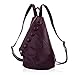 Pinshang Leather Backpack Ladies Cool Style Shoulder Bag With Zipper Outer Bag