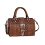 Doctor Bag Handbag Western Tooled Leather American West Purse