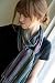 Women's Berry Dazzling Stripe Scarf