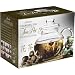Primula Flowering Tea Set with 40-Ounce Pot with Glass Lid