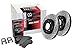 Stoptech 938.34065 Street Axle Pack Drilled & Slotted, Front