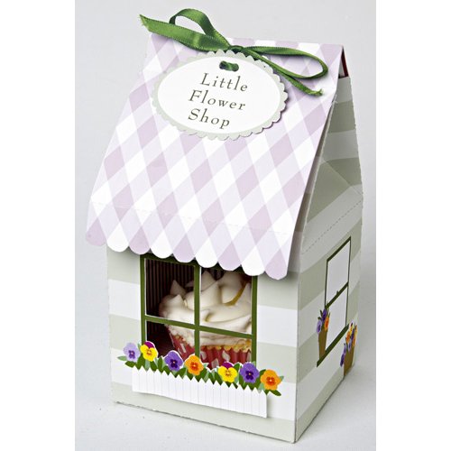 Meri Meri Flower Shop Small Cupcake Box, 4-Pack