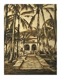 Entry to Villa by David Parks poster print,38.6 in. x 49.6 in.