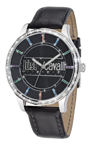 Just Cavalli Damen-Armbanduhr XL Huge Analog Leder R7251127504 Preisvergleich