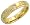 14k Gold Matte Finish Ladies' Diamond Band, w/ 0.21 Carat Brilliant Cut Diamonds, 3/16