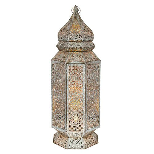 Moroccan cut out lamp