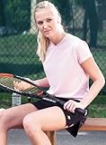 WickID Ladies V-Neck Cap Sleeve Wicking Shirt. W2021