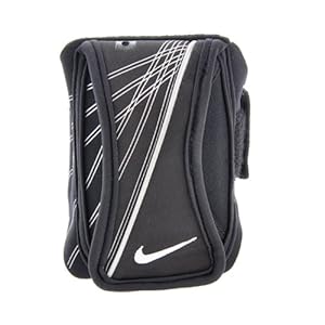 Nike Lightweight Running Arm Wallet/Phone Case Black/White