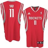 Yao Ming Jersey adidas Red Swingman #11 Houston