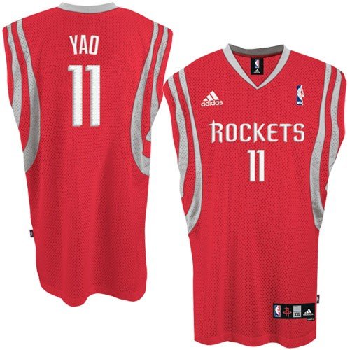 Adidas Houston Rockets Yao Ming Swingman Road Jersey Xx Large