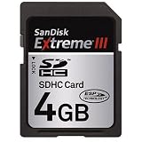 SanDisk Extreme III SD 4GB SD-Speicherkarte