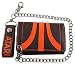 Atari Logo Brown and Orange Pleather Wallet with Chain