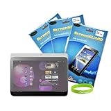 New 3 Screen Protectors for Samsung Galaxy Tab P7510 10.1. CrazyOnDigital Brand Package