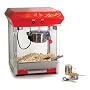 Maxi-Matic EPM-450 Elite 4-Ounce Old Fashioned Table Top Popcorn Popper with Accessories, Red