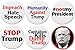 Set 6 Not My President Anti Donald Trump 2.25â€ Buttons Pins Capitalism Kills