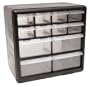 HOMAK HA01012001 12-Drawer Plastic Parts Organizer