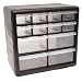 HOMAK HA01012001 12-Drawer Plastic Parts Organizer