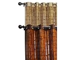 Bamboo Grommet Window Panel Collection