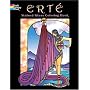 Erte Stained Glass Coloring Book (Dover Coloring Book)