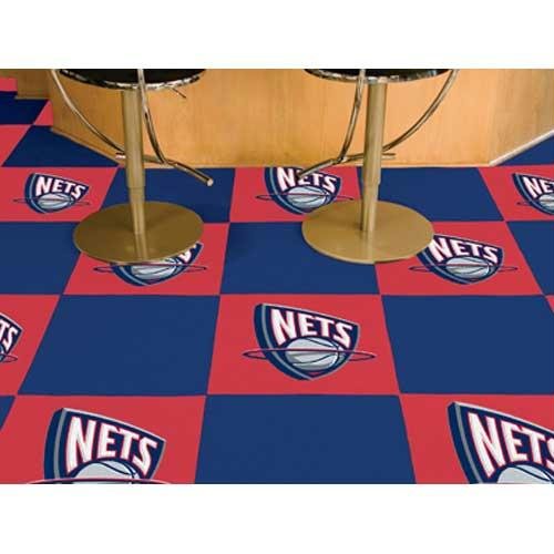 New Jersey Nets NBA Carpet Tiles (18x18