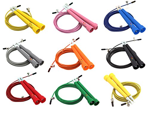 Wacces Deluxe Adjustable Double Unders Speed Jump Rope