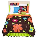 Valley of Flowers 8 Pc Twin Complete Bedding Set