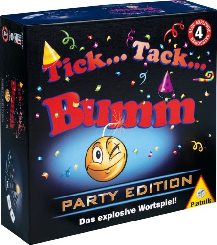 Piatnik  648366 - Tick Tack Bumm Party Edition